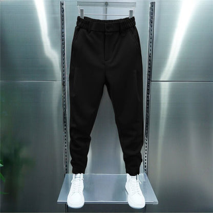 Leo Pantalon Homme Stretch – Pantalon slim moderne avec taille élastique & style smart casual