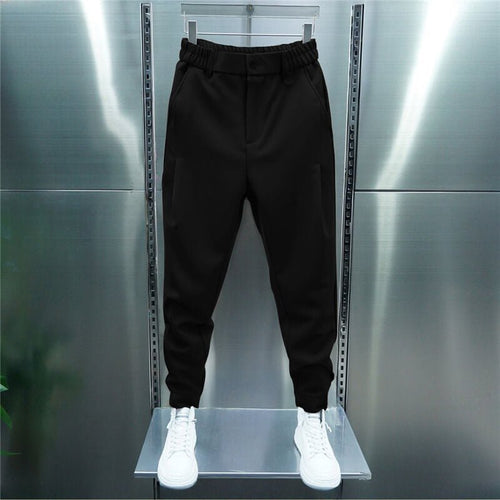 Leo Pantalon Homme Stretch – Pantalon slim moderne avec taille élastique & style smart casual