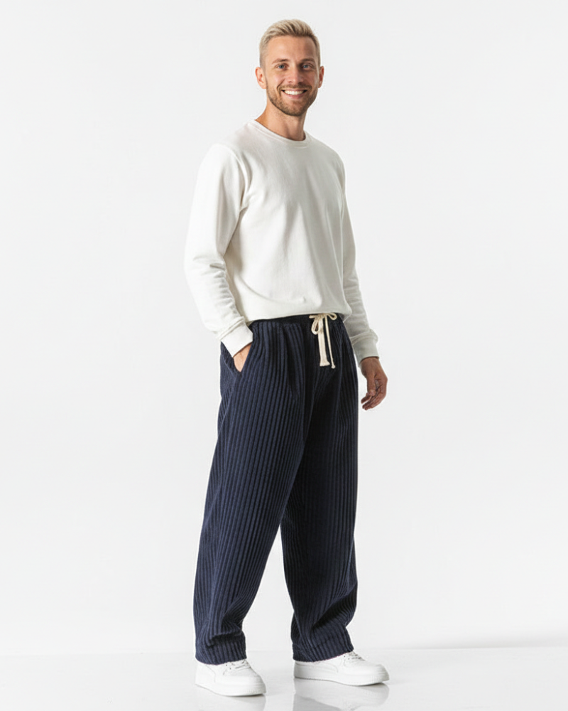 Brycen Men's Corduroy Pants – Modern Fit, Soft Touch & Elegant Style