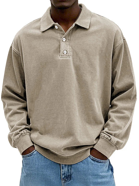 Rory Polo Homme Élégant – Haut Smart-Casual Confortable au Style Moderne & Intemporel
