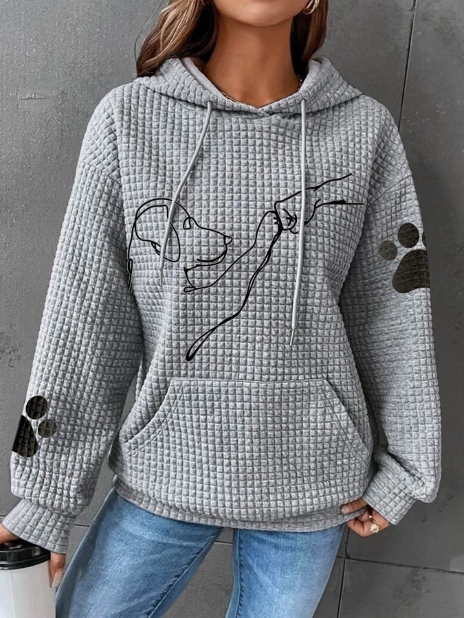 Lina Sweat à Capuche Femme – Sweat Chaud & Confortable en Molleton Doux au Style Décontracté