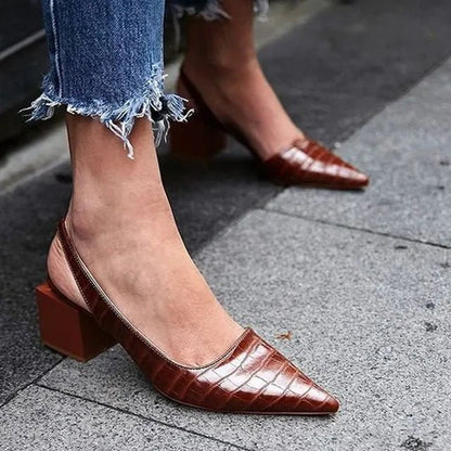 Jacinta Escarpins Femme – Talons Classiques Élégants et Confortables pour le Travail & les Occasions Formelles