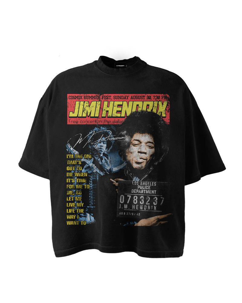 'HENDRIX' GRAPHIC TEE