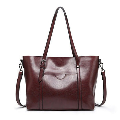 Nyomi Sac Cabas Femme – Grand Sac de Travail en Cuir Élégant et Fonctionnel
