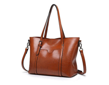 Nyomi Sac Cabas Femme – Grand Sac de Travail en Cuir Élégant et Fonctionnel