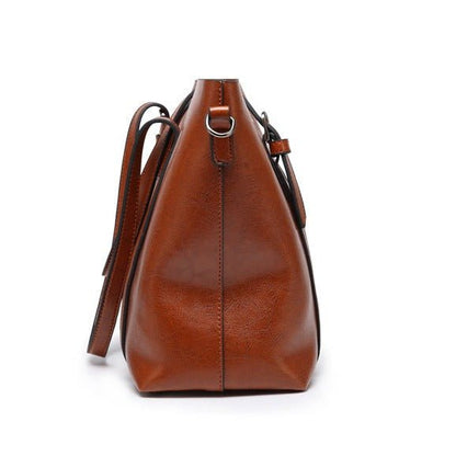Nyomi Sac Cabas Femme – Grand Sac de Travail en Cuir Élégant et Fonctionnel