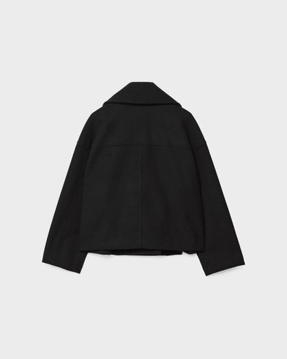 Vanessa Veste Femme – Veste Courte Croisée en Laine Élégante & Chaude pour l’Hiver