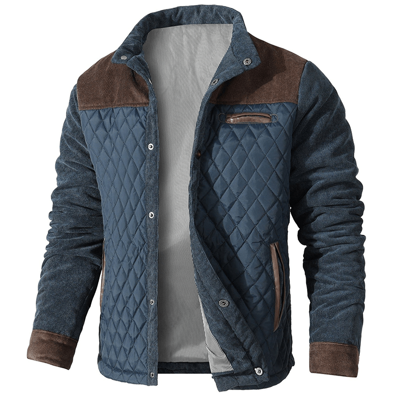 Arlo Men's Streetwear Jacket – Elegant & Comfortable Urban Blouson with Modern Motorcycle Style