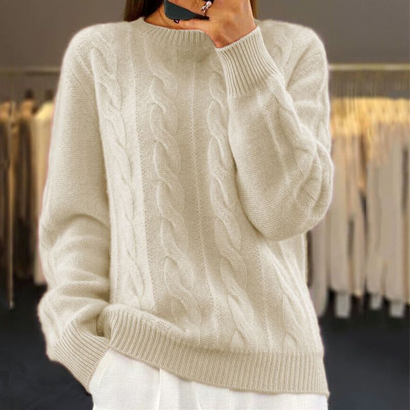 Naomi Women's Wool Sweater – Premium Soft & Elegant Sweater with a Modern and Comfortable Style
