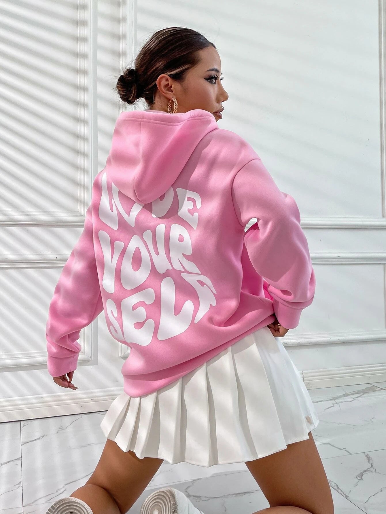 Joceline Sweat à Capuche Femme – Sweat à capuche oversize doux avec coupe moderne et décontractée