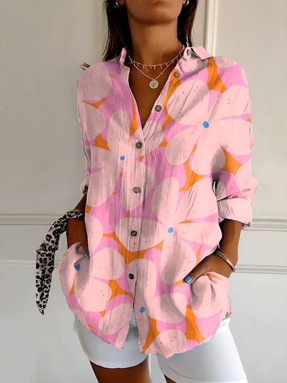Haven Blouse Femme Chic – Blouse Élégante à Manches Longues pour Tenue Quotidienne ou Bureau