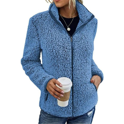 Neriah Veste Femme – Polaire d’Hiver Chic & Chaude, Élégante et Confortable