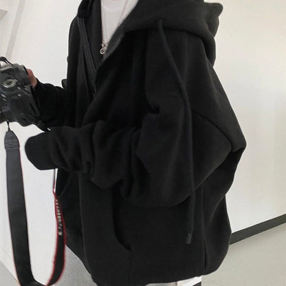 Dalia Veste à Capuche Oversize Femme – Coupe légère et décontractée avec poches pratiques