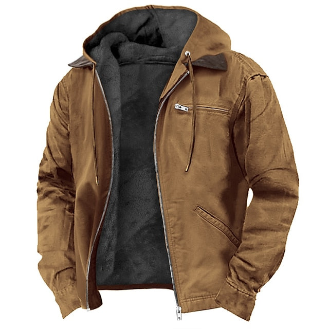 Leonardo Hooded Jacket for Men – Elegant, Comfortable & Ideal for Cool Weather